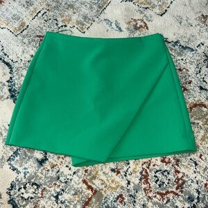 Zara Green Mini Skort